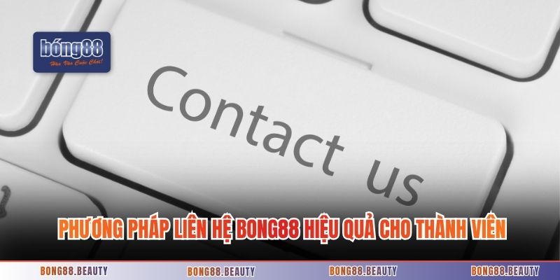 Phương pháp liên hệ Bong88 hiệu quả cho thành viên